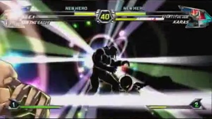 Tatsunoko Vs. Capcom - Ken the Eagle et Alex...