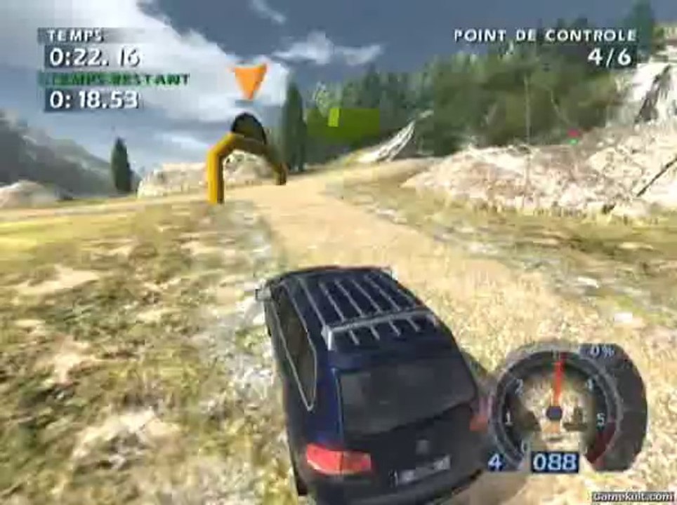 World Racing 2 - Course plus menu