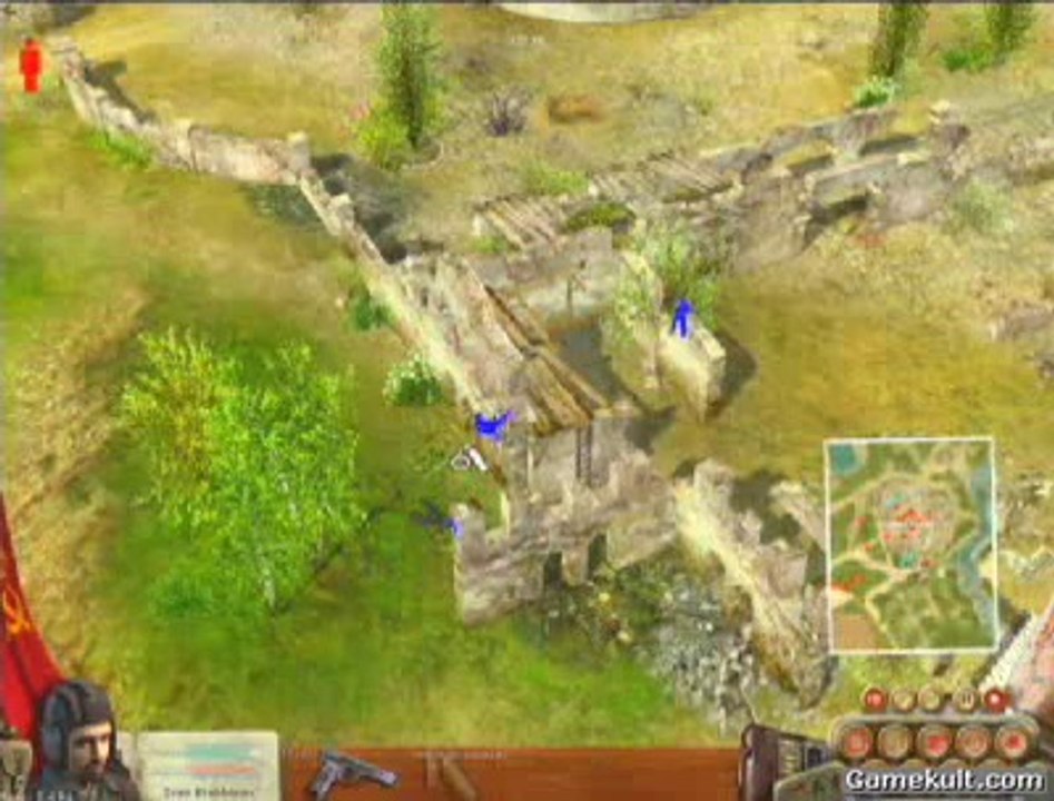 Soldiers : Heroes of World War II - Sous le feu d'un tank