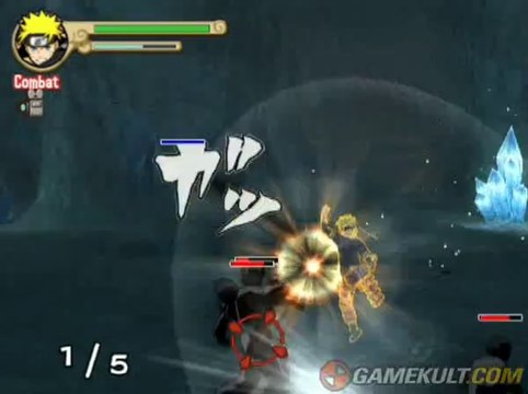 Naruto Shippuden : Ultimate Ninja 4 - Un combat bien basique