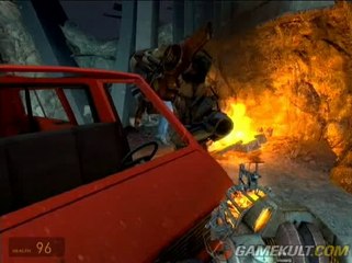 The Orange Box - Lancé de voiture (HL2 EP1)