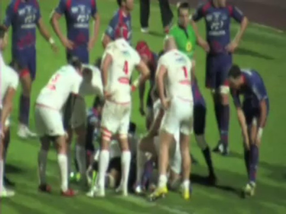 Rugby Pro D2 : Tarbes Pyrénées Rugby - Association Sportive Béziers Hérault (11/01/2014)