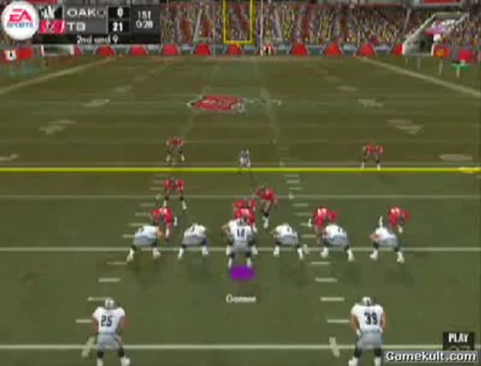 Madden NFL 2004 - Raiders vs Buccaneers