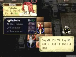 Fire Emblem : Path of Radiance - Combats rapides