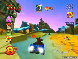 Crash Nitro Kart - Piste verglacée