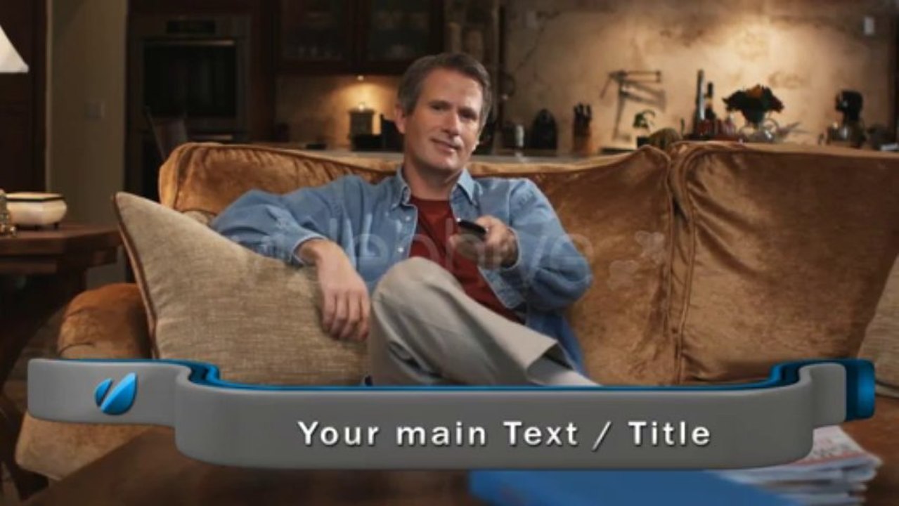 Ribbon Lower Third - After Effects Template