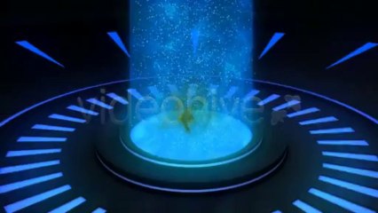 Space Portal Logo - After Effects Template