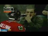 Hockey Fan Taunts Injured Player And Gets An Instant Dose Of Karma