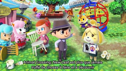 Animal Crossing : New Leaf - Trailer Nintendo Direct