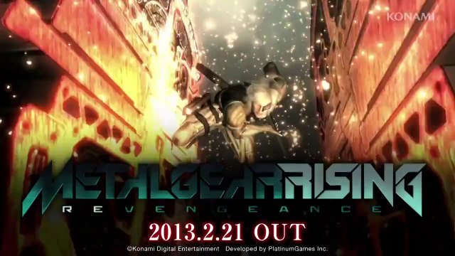 Metal Gear Rising : Revengeance - Pub Web Japon