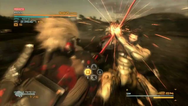 Metal Gear Rising : Revengeance - Raiden VS Samuel