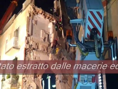 IL CROLLO DI VICO PIAVE MATERA 11-1-2014 (testi Ansa)