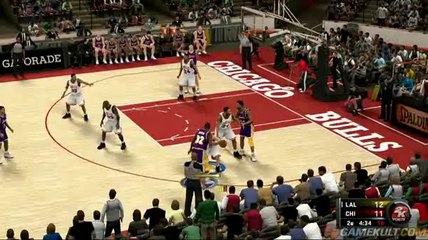 NBA 2K11 - Air Jordan en action