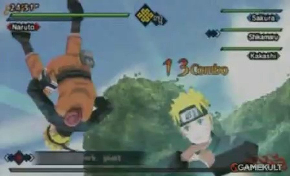 Naruto Shippuden : Kizuna Drive - Rasengan en j...