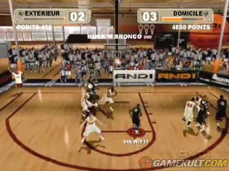 AND1 Streetball - Mister T au dunk