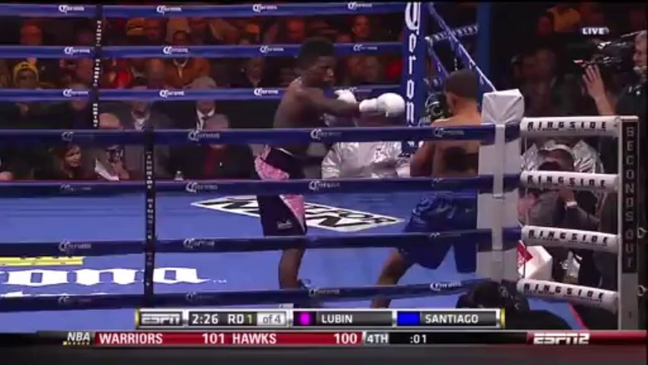 Erickson Lubin vs Luis Santiago 2013-01-03
