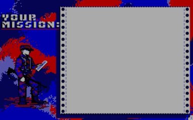 Airbone Ranger (PC) -  CGA graphics