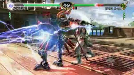 SoulCalibur IV - Trailer gameplay Nightmare vs Seong Mi-Na