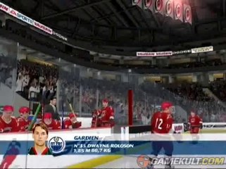 NHL 07 - Début de match endiablé