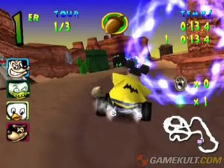 Walt Disney World Quest : Magical Racing Tour - Mickey se laisse aller