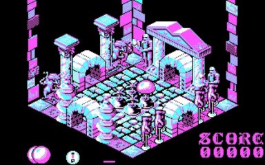 Airball (PC) - CGA graphics