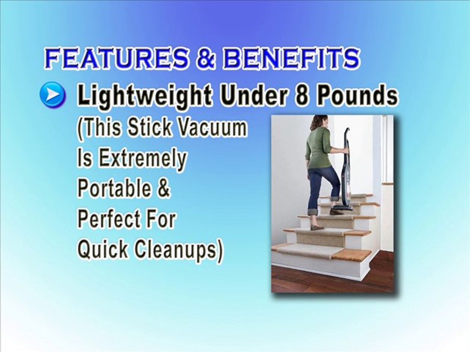 Best Corded Bagless Stick Vacuum Reviews Hoover SH20030 Corded