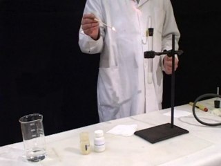 081. Получение димеиламина и его горение