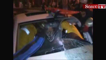 İşadamı kazada ağır yaralandı