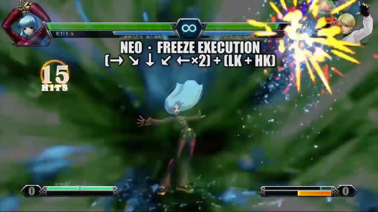 The King of Fighters XIII - Kula command list