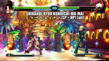 The King of Fighters XIII - Mai Shiranui command list
