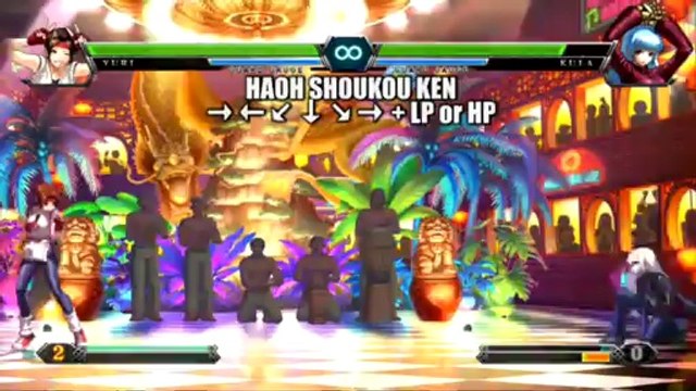 The King of Fighters XIII - Yuri Sakazaki command list