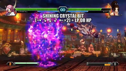 The King of Fighters XIII - Athena command list