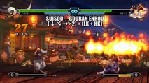 The King of Fighters XIII - Chin command list