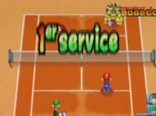 Mario Power Tennis - Double attaque