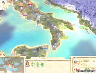 Rome : Total War - Un tour de jeu
