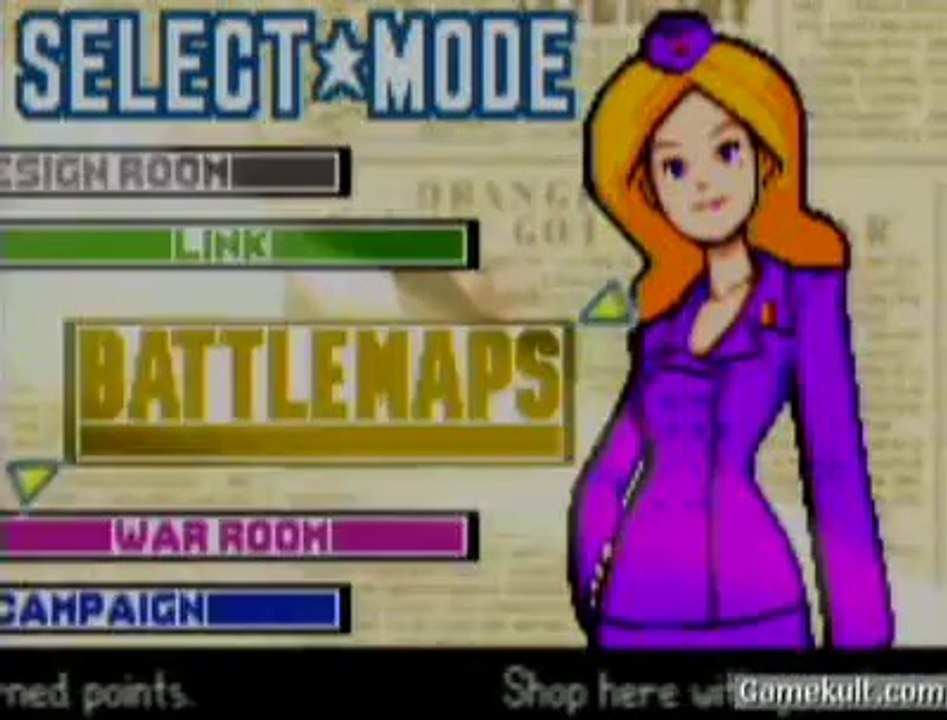Advance Wars 2 : Black Hole Rising - Séquence d'intro