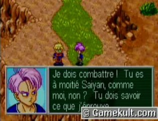 Dragon Ball Z : L'héritage de Goku II - Début du jeu