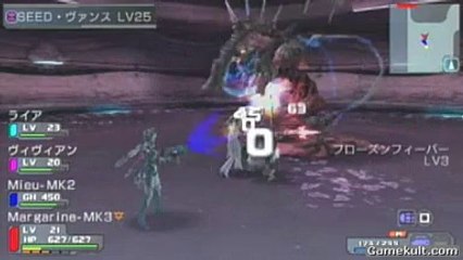 Phantasy Star Portable - Combat cyber-acharné