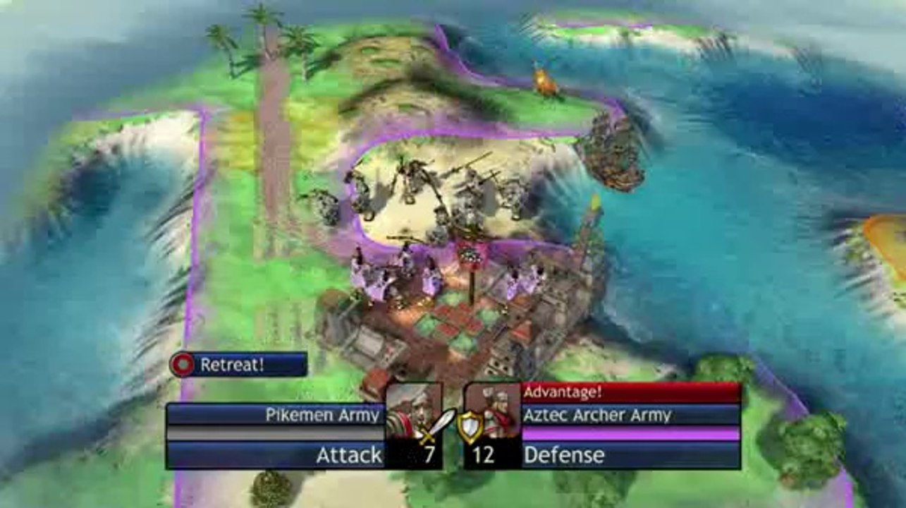 Civilization Revolution - Unit progression
