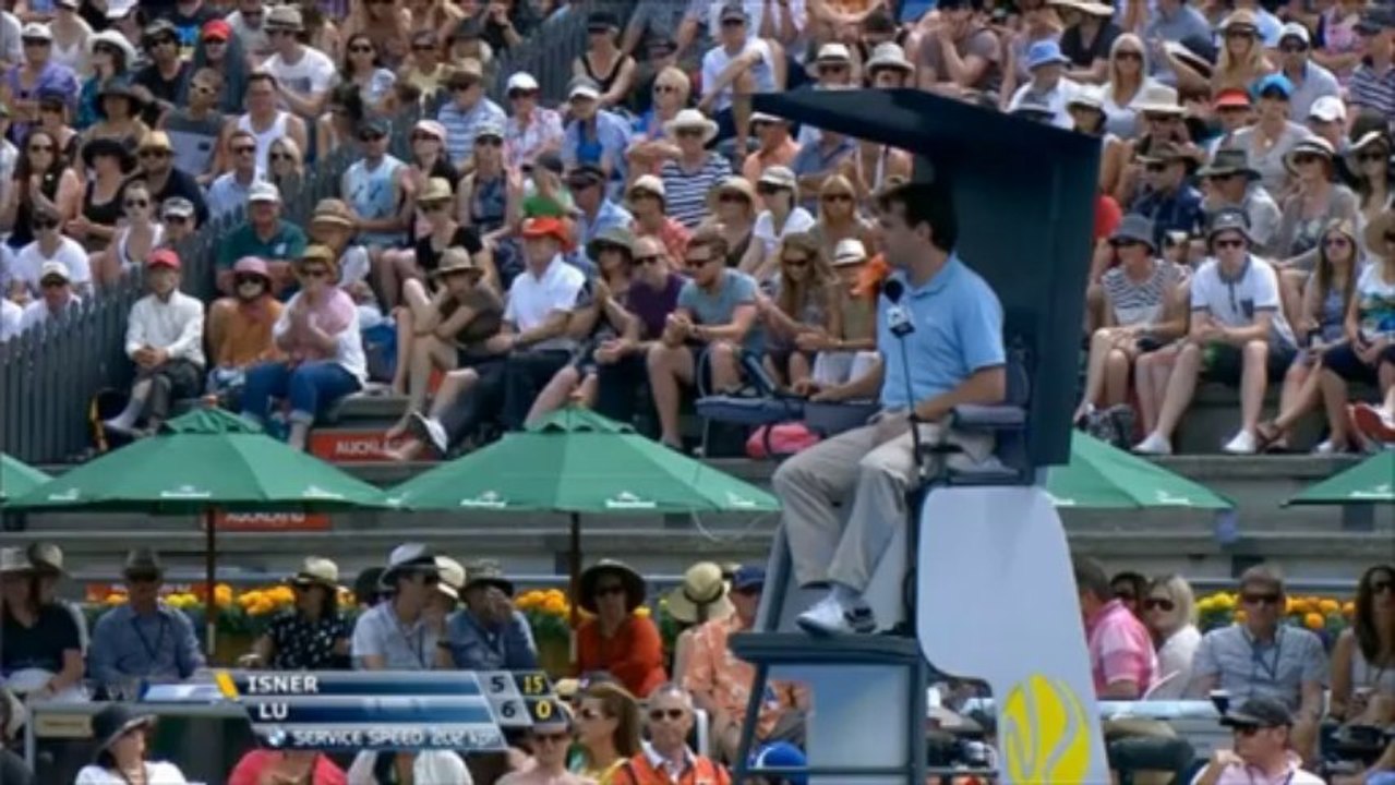 Auckland: Isner in Form für Melbourne