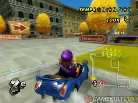 Mario Kart Wii - Quartier Delfino en ligne