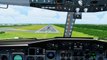 FSX United Boeing 737-200 Landing @ Las Americas ( Cockpit ) ( HD )