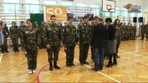 Nadanie stopni awansu uczniom klas mundurowych w ZS nr 1 Ostrów Mazowiecka 2014