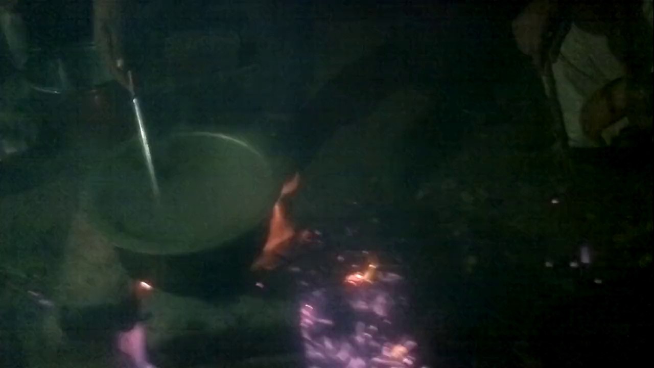 cooking food