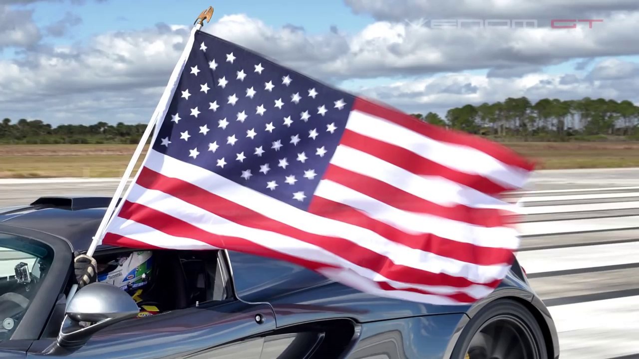 Hennessey Venom GT : la voiture la plus rapide du monde