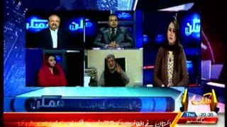 CAPITAL TV Mumkin Asma Chaudhry with MQM Salman Mujahid Baloch (27 Feb 2014)