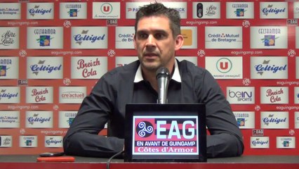 L1-J27 La conférence de J.Gourvennec avant Rennes-Guingamp 2013/2014