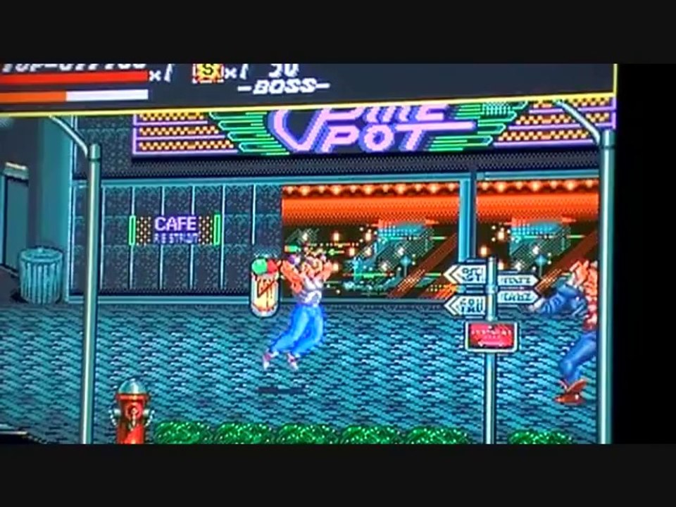 streets of rage 1,2,3 sur megadrive chaine retrogaming a l'arrache