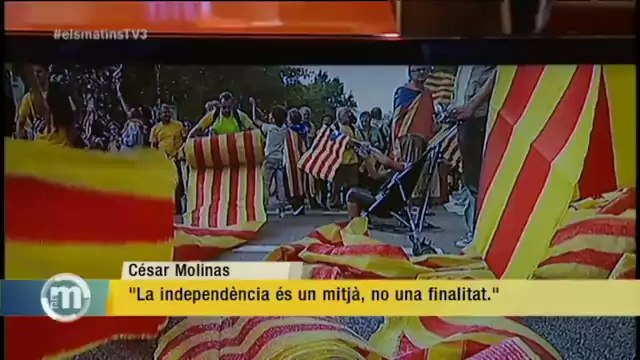 TV3 - Els Matins - César Molinas: A Catalunya no hi ha hagut discussió sobre l'endemà