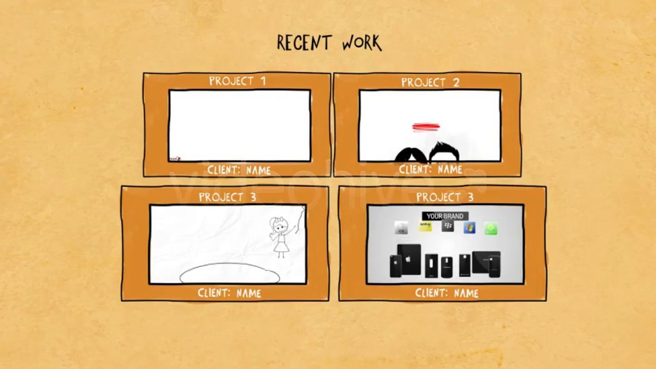 Cartoon Animation - After Effects Template